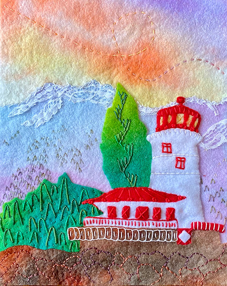 Rockwell Lighthouse by Christina Fairley Erickson